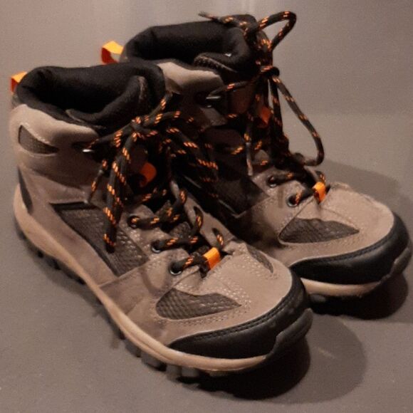 Gray and Black Trail Boots - Picture 1 of 5
